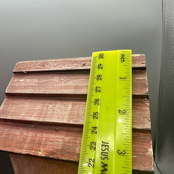 Wooden weathered tealight houses - Picture 10 of 10